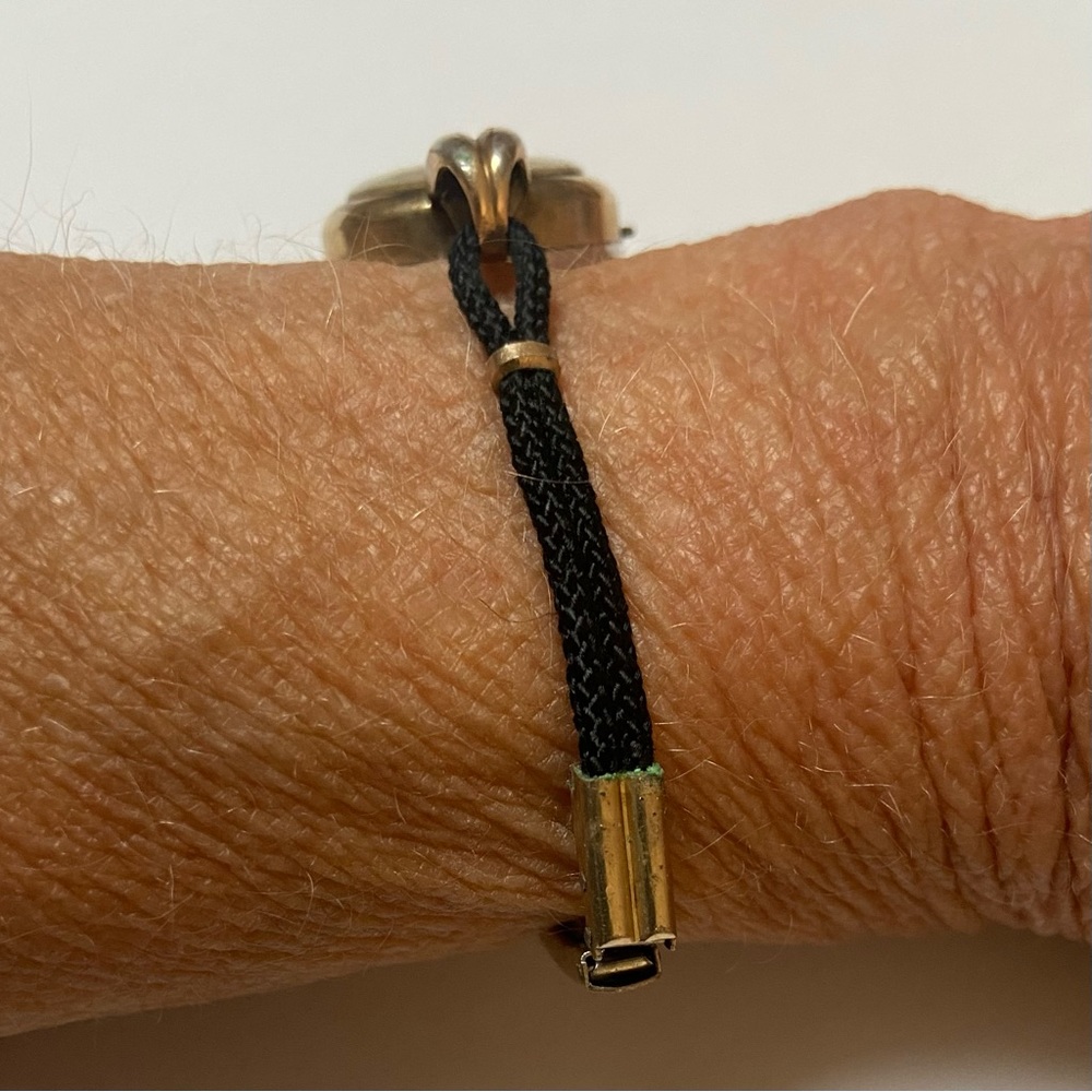 Antique Belmar Ladies Watch 10k Gold Plate & Stainless Adjustable Hinge Rare - Picture 3 of 6
